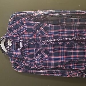 Plad shirt women's med